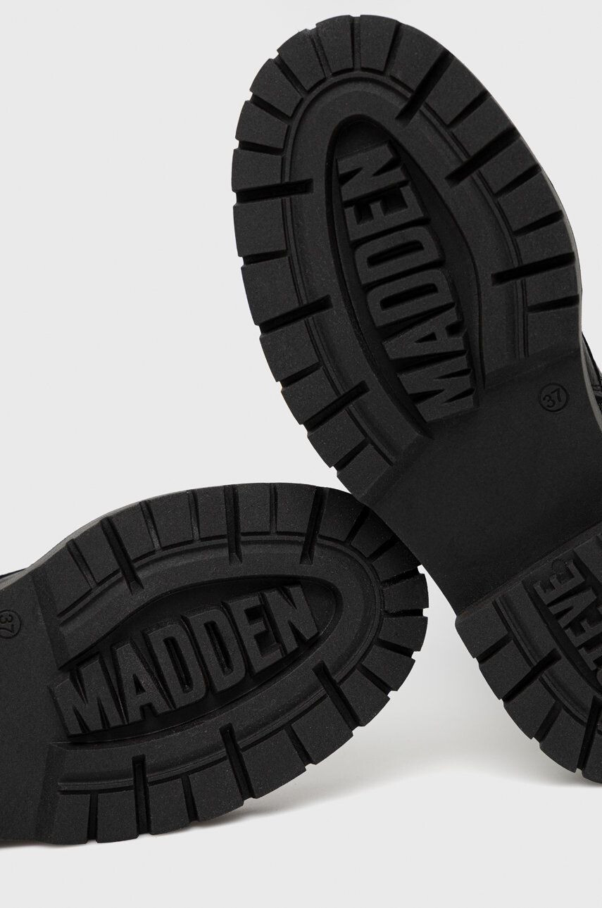 Steve Madden Kožené workery Vroom dámské černá barva na platformě - Pepit.cz