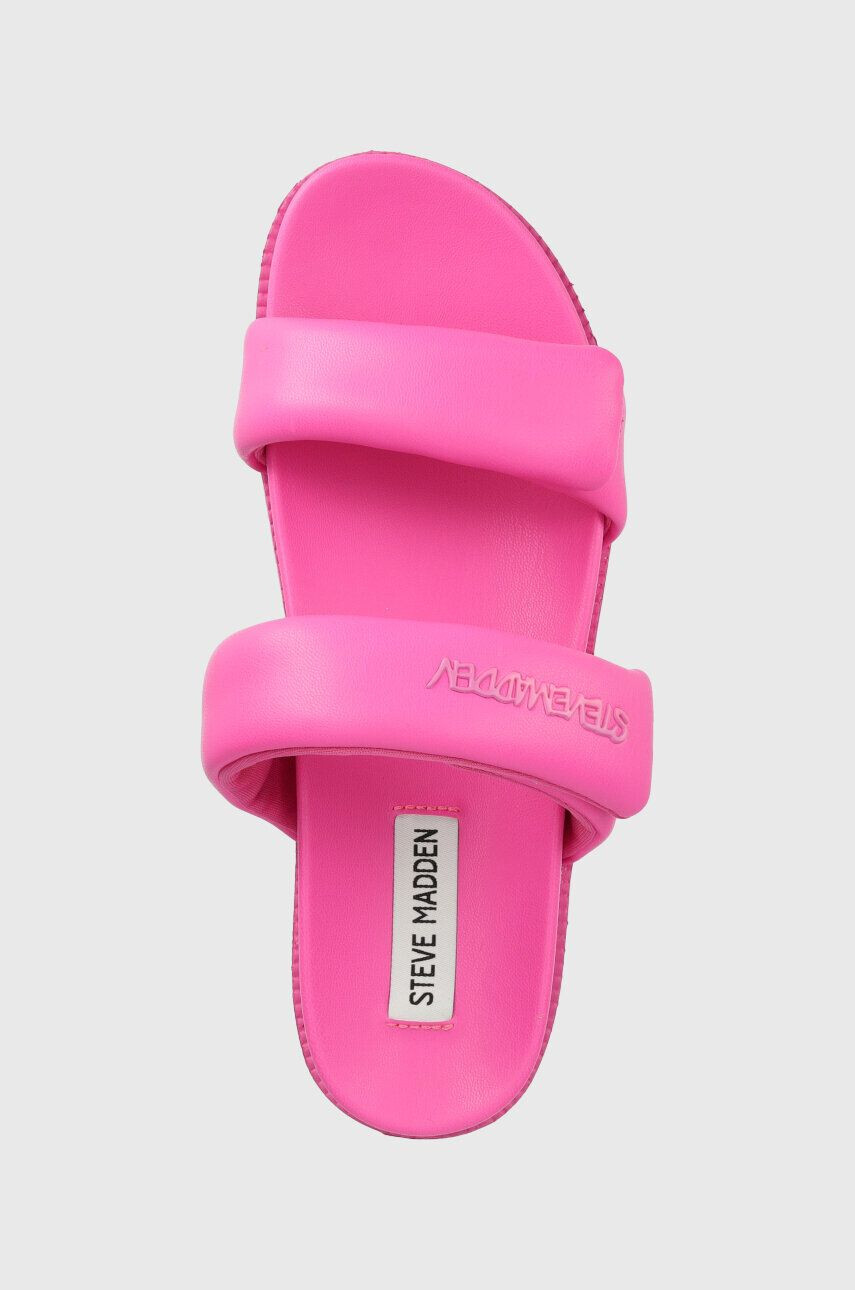 Steve Madden Pantofle Bail out dámské růžová barva na platformě SM11002448 - Pepit.cz