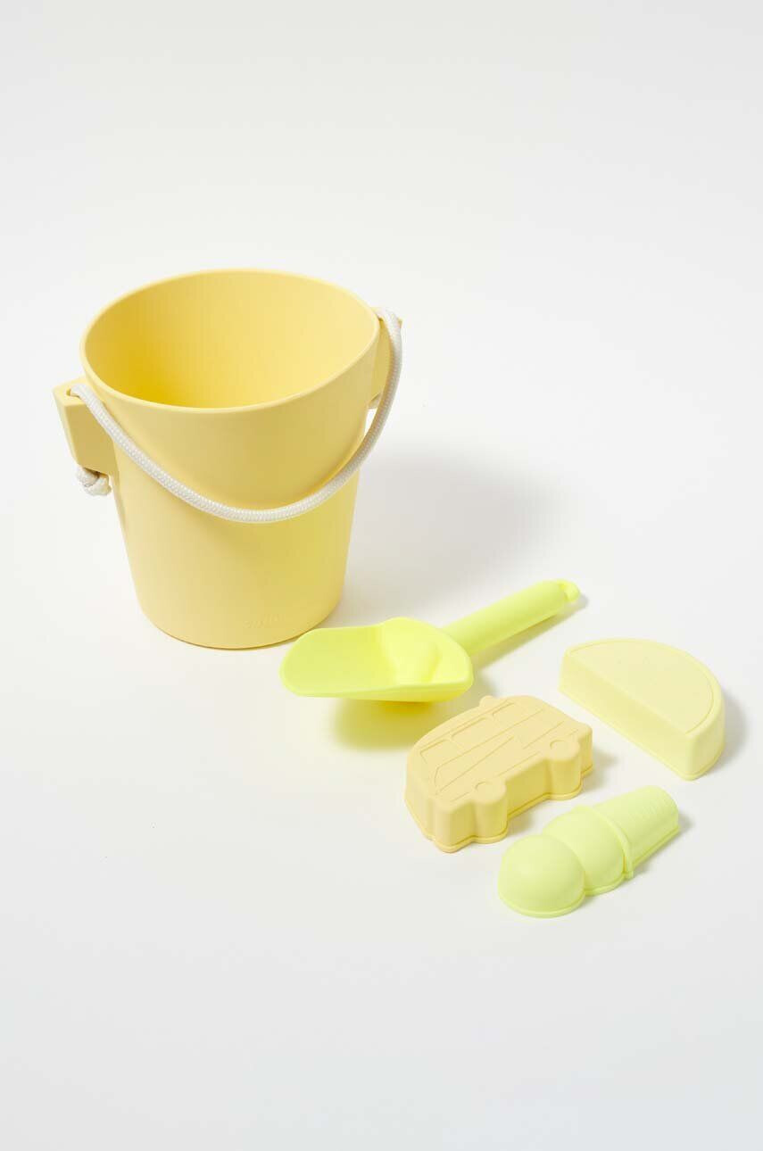 SunnyLife Sada hraček do písku Silicone Bucket & Spade Set 5-pack - Pepit.cz