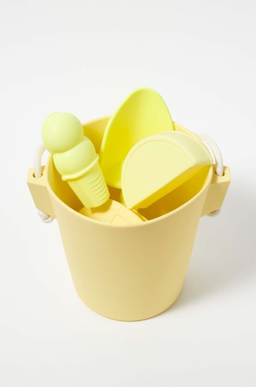 SunnyLife Sada hraček do písku Silicone Bucket & Spade Set 5-pack - Pepit.cz