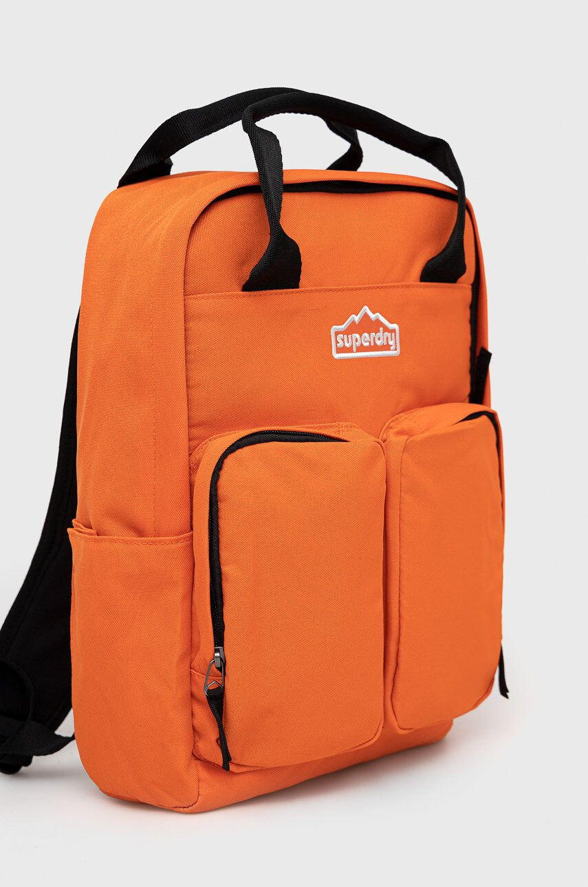 Superdry Batoh dámský oranžová barva velký hladký - Pepit.cz