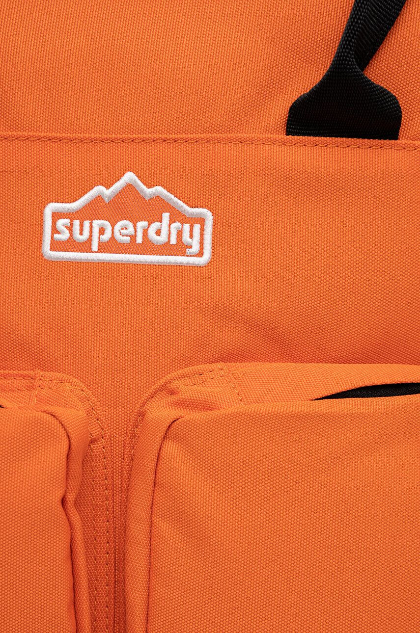 Superdry Batoh dámský oranžová barva velký hladký - Pepit.cz