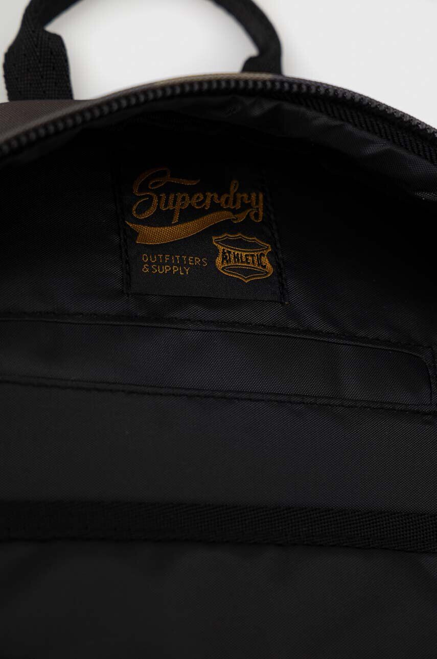 Superdry Batoh dámský zelená barva velký vzorovaný - Pepit.cz