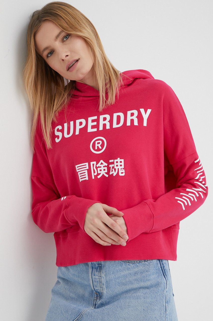 Superdry Bavlněná mikina - Pepit.cz