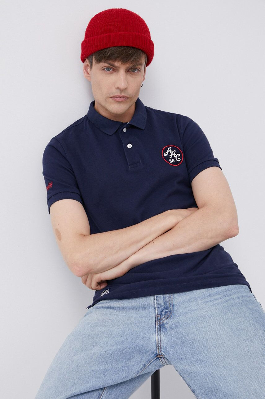 Superdry Bavlněné polo tričko - Pepit.cz