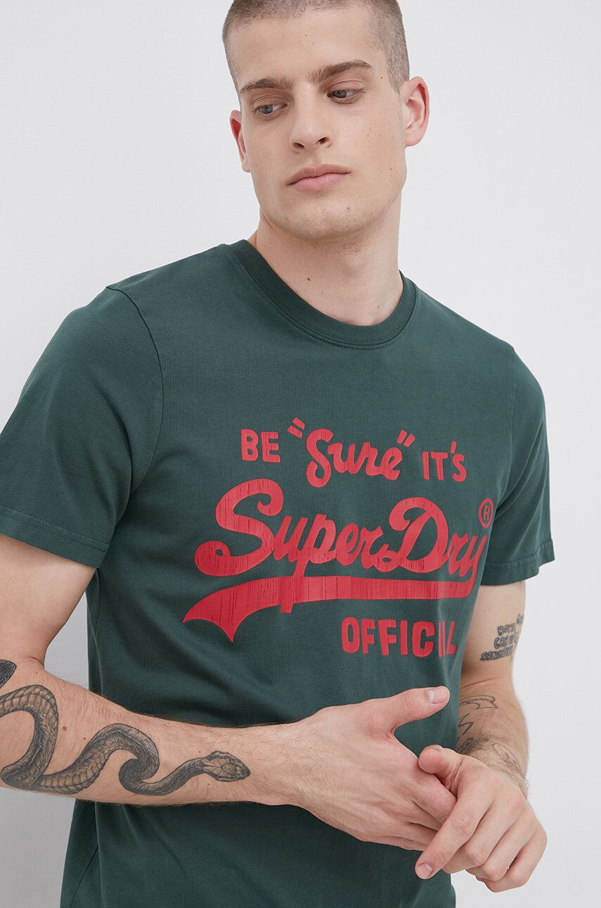 Superdry Bavlněné tričko - Pepit.cz