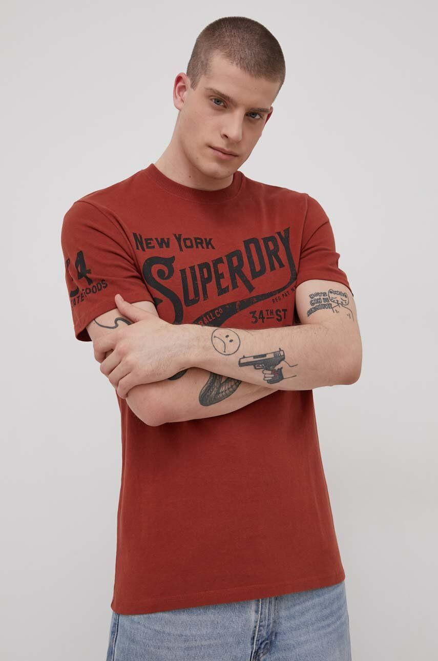 Superdry Bavlněné tričko - Pepit.cz