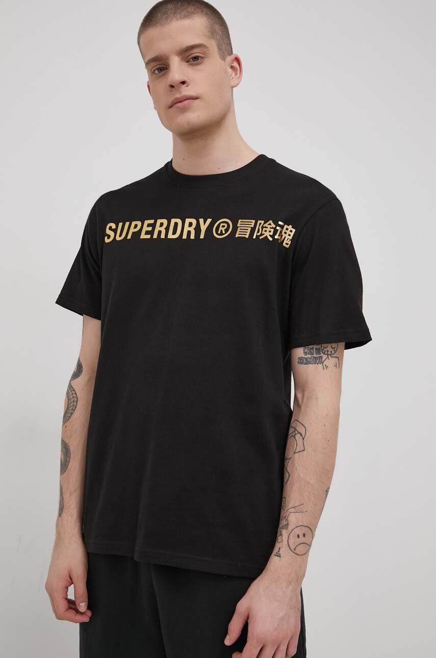 Superdry Bavlněné tričko - Pepit.cz