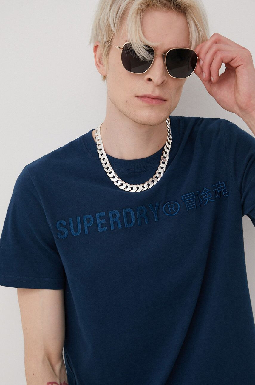 Superdry Bavlněné tričko - Pepit.cz