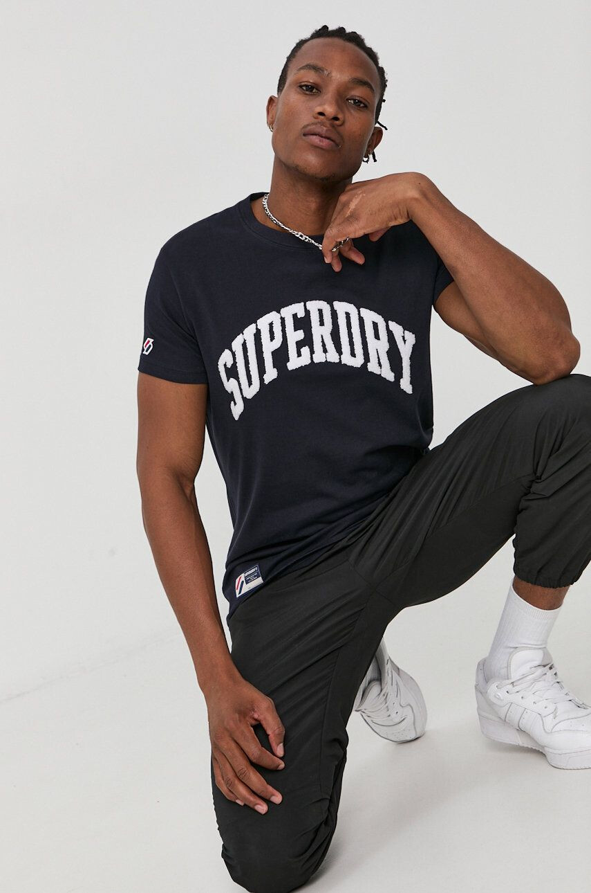 Superdry Bavlněné tričko - Pepit.cz