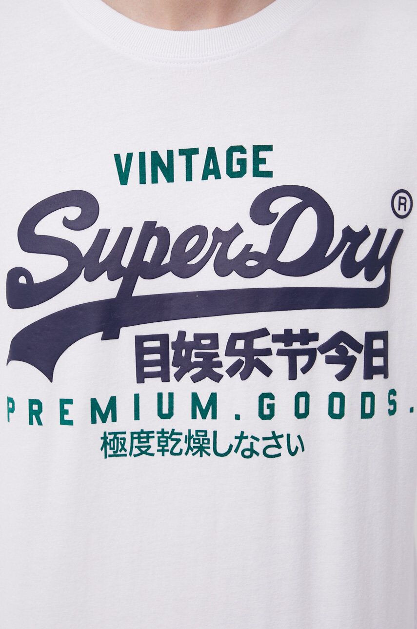 Superdry Bavlněné tričko s dlouhým rukávem - Pepit.cz