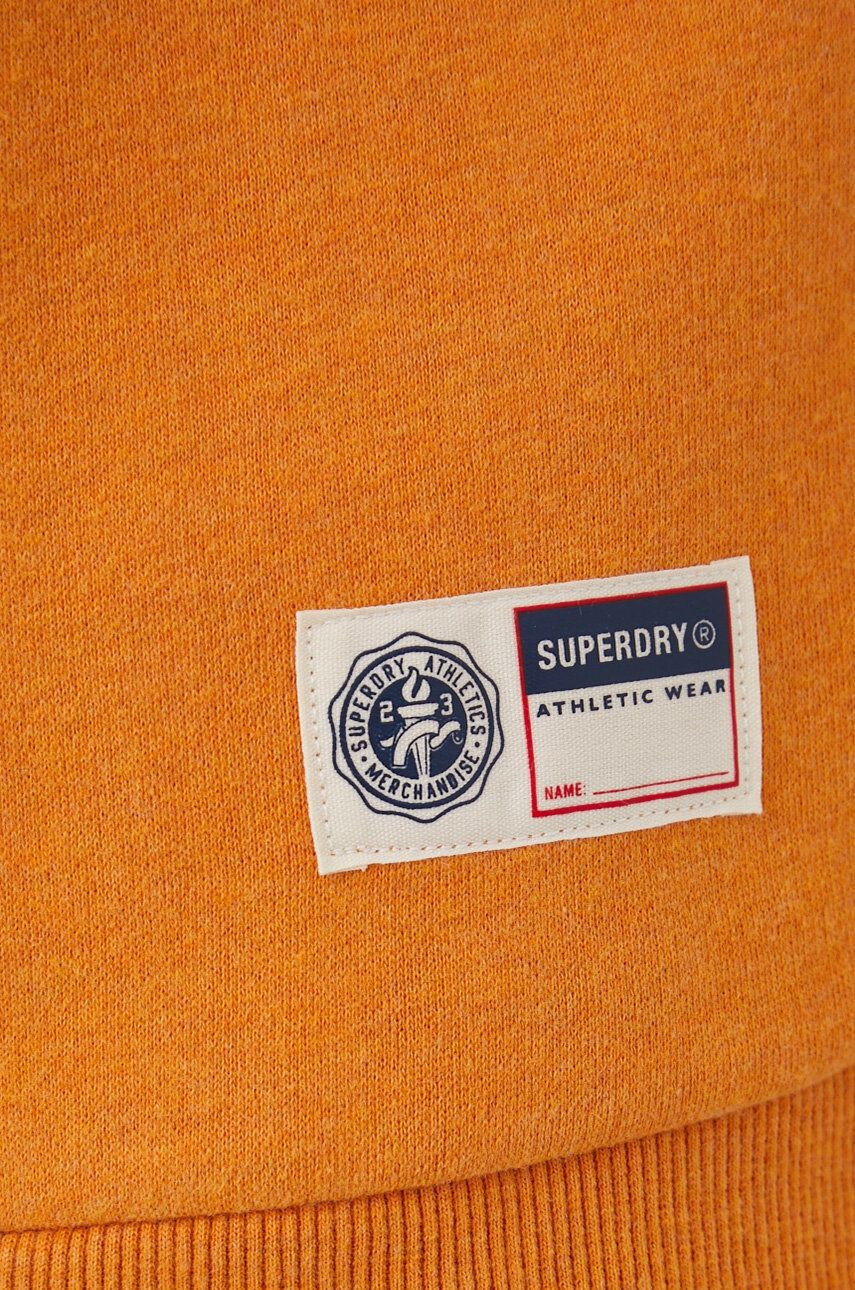 Superdry Mikina pánská žlutá barva s potiskem - Pepit.cz