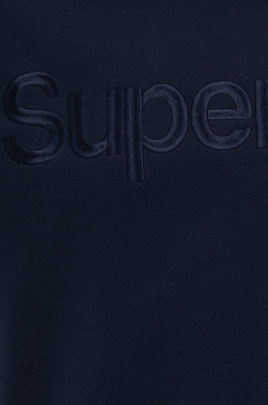 Superdry Mikina pánská tmavomodrá barva s aplikací - Pepit.cz