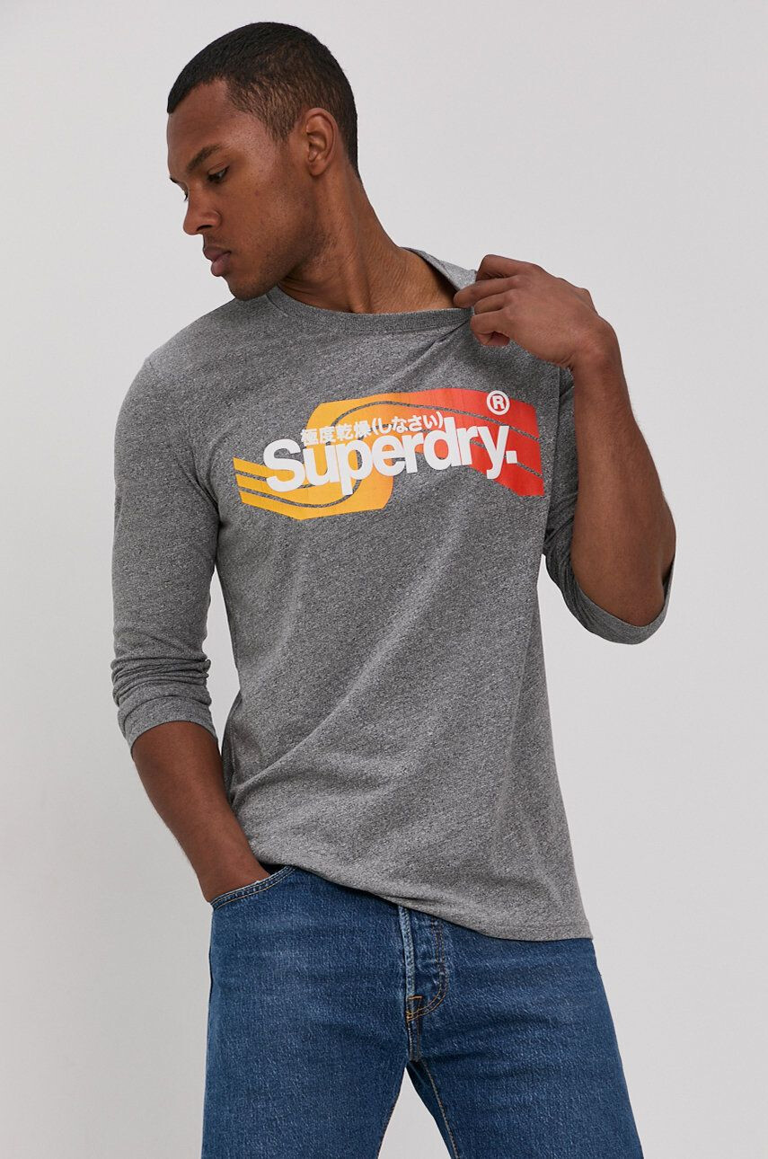 Superdry Tričko s dlouhým rukávem - Pepit.cz