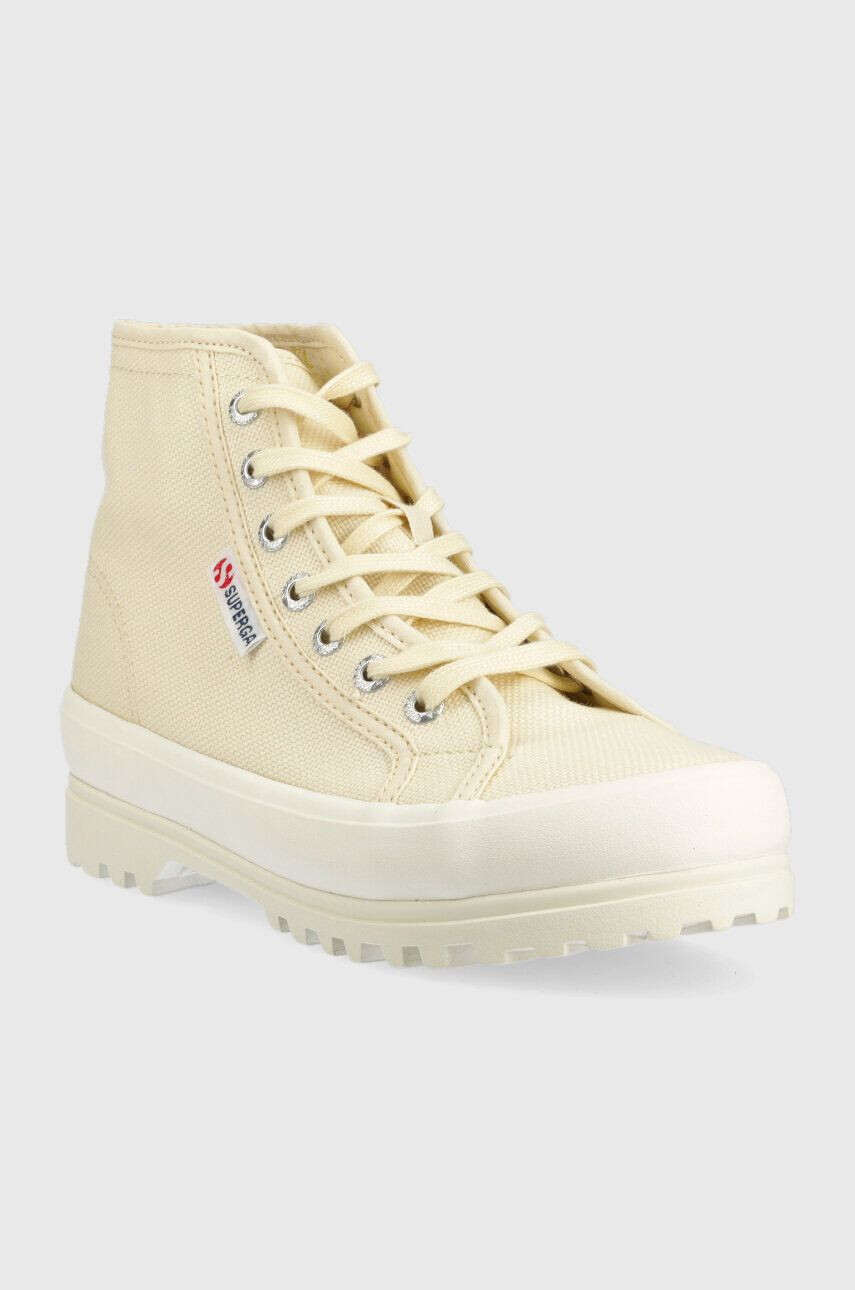 Superga Kecky 2341 ALPINA dámské béžová barva S00GXG0 - Pepit.cz