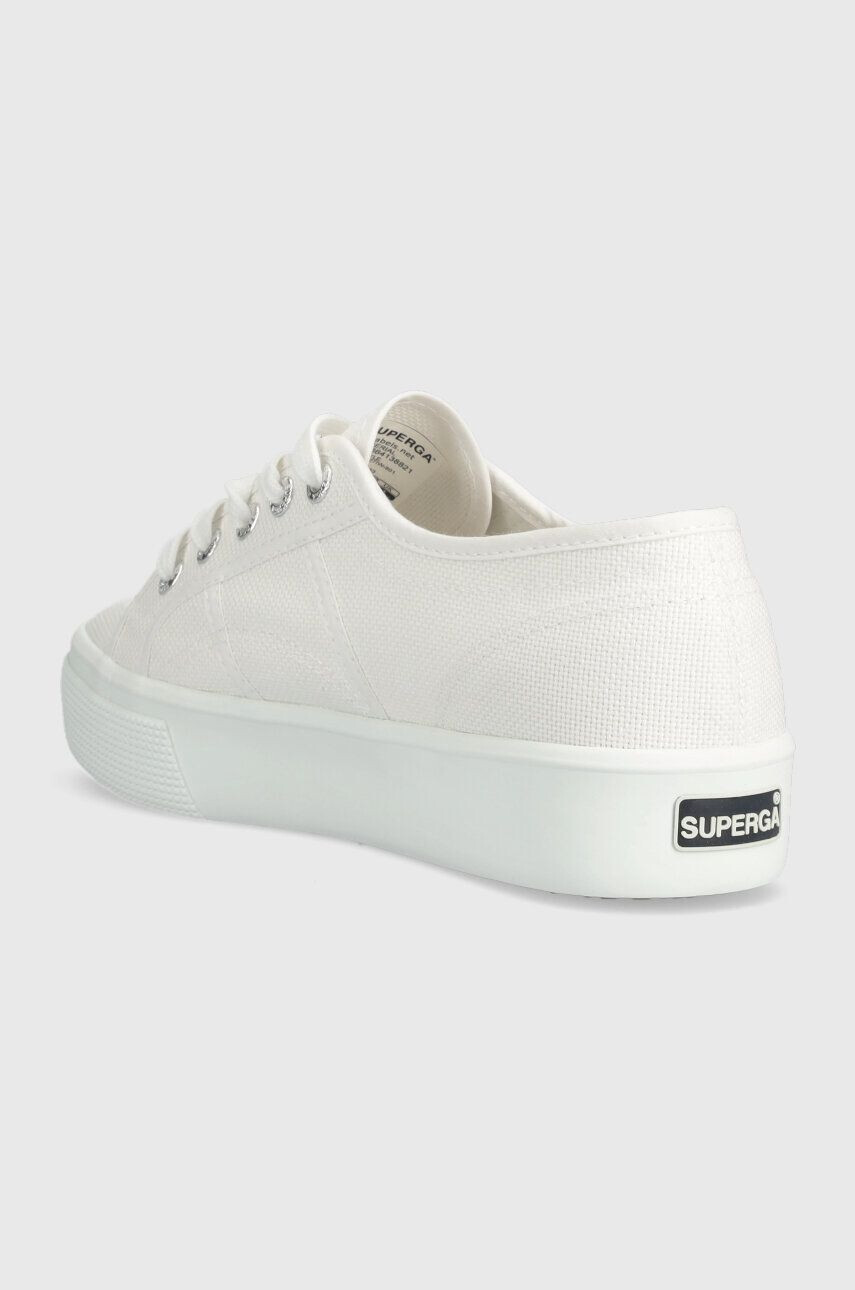 Superga Tenisky 2730 MID PLATFORM dámské bílá barva S2127IW - Pepit.cz