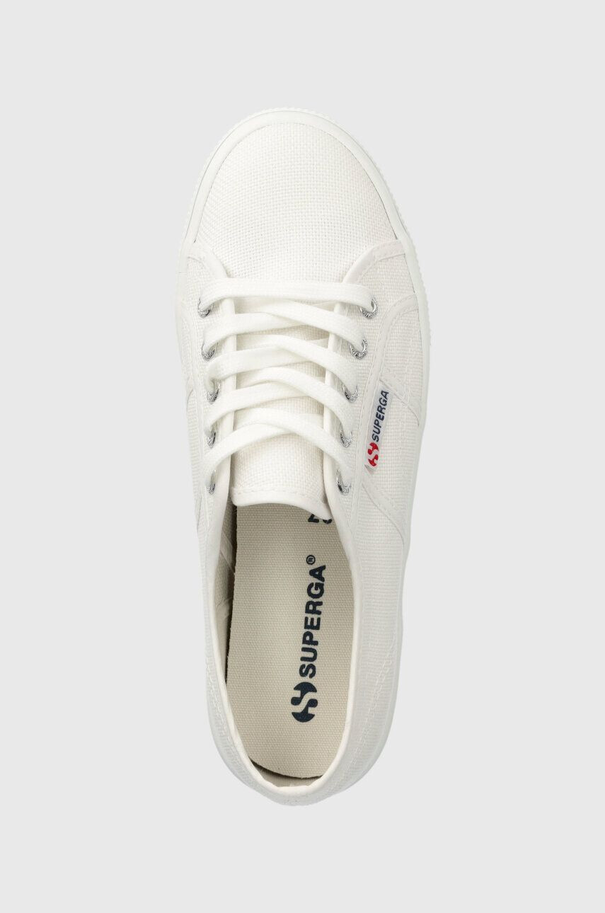 Superga Tenisky 2730 MID PLATFORM dámské bílá barva S2127IW - Pepit.cz