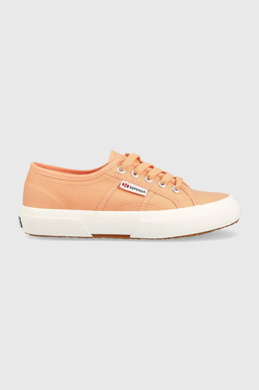 Superga Tenisky 2750 COTU CLASSIC dámské oranžová barva S000010 - Pepit.cz