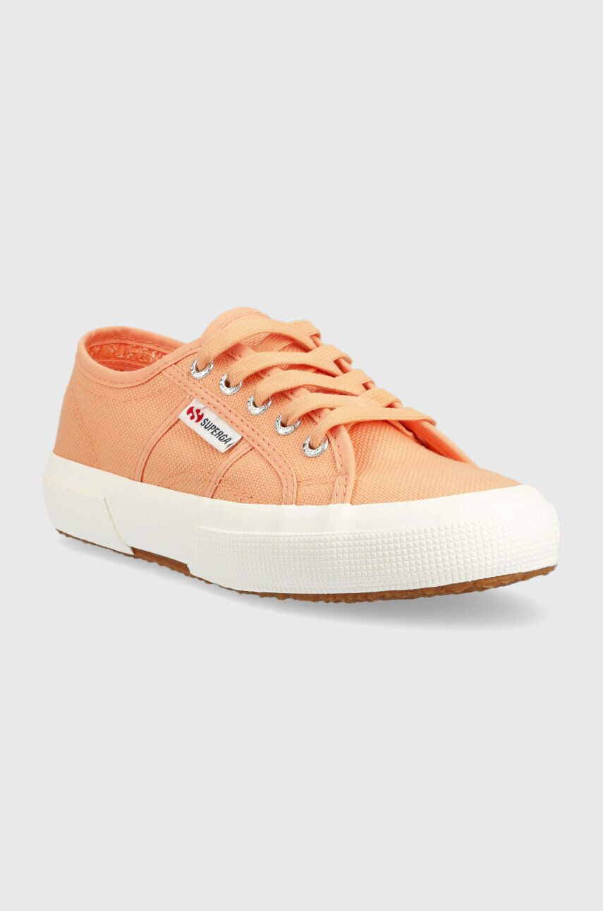 Superga Tenisky 2750 COTU CLASSIC dámské oranžová barva S000010 - Pepit.cz