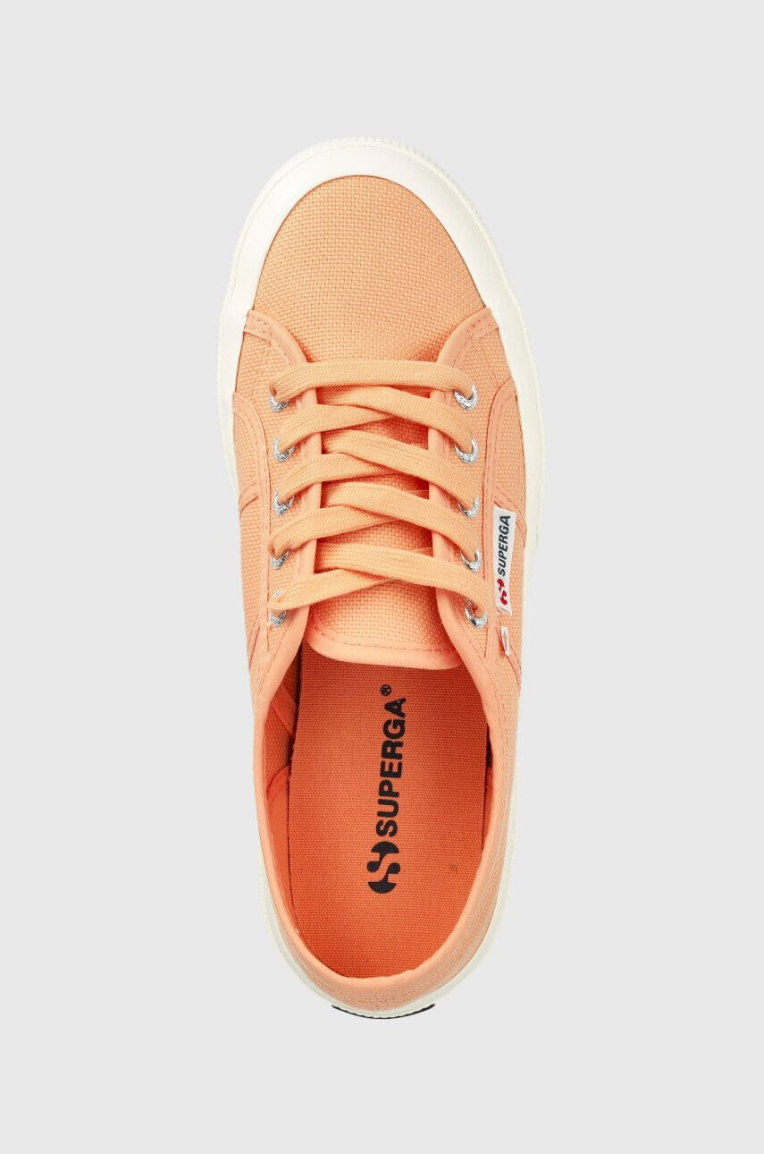 Superga Tenisky 2750 COTU CLASSIC dámské oranžová barva S000010 - Pepit.cz