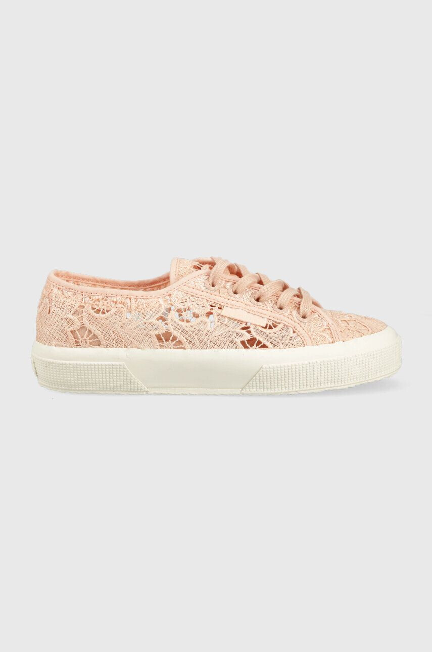 Superga Tenisky 2750 MACRAME dámské růžová barva S81219W - Pepit.cz