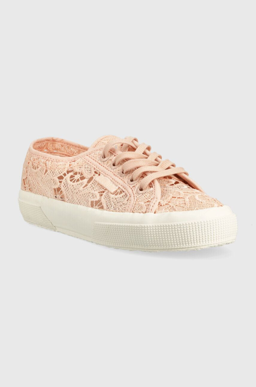 Superga Tenisky 2750 MACRAME dámské růžová barva S81219W - Pepit.cz