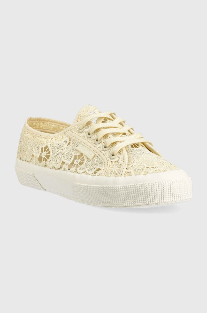 Superga Tenisky 2750 MACRAME dámské béžová barva S81219W - Pepit.cz