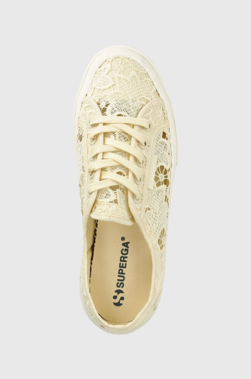 Superga Tenisky 2750 MACRAME dámské béžová barva S81219W - Pepit.cz