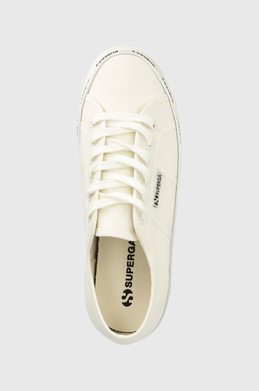 Superga Tenisky 2790 LOGO PIPING dámské bílá barva S3125LW - Pepit.cz