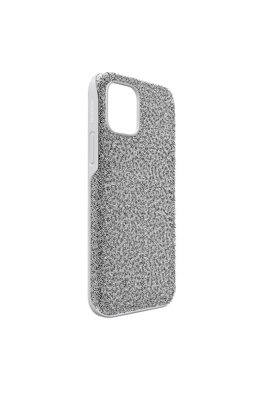 Swarovski obal na telefon iPhone 12 Mini High šedá barva - Pepit.cz