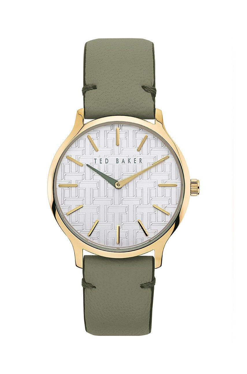 Ted Baker Hodinky šedá barva - Pepit.cz