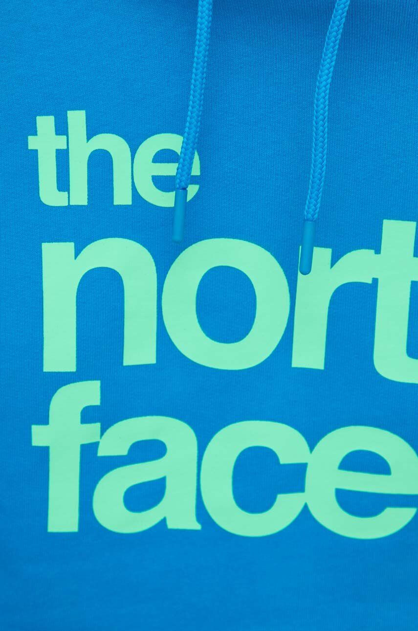 The North Face Bavlněná mikina dámská s kapucí s potiskem - Pepit.cz