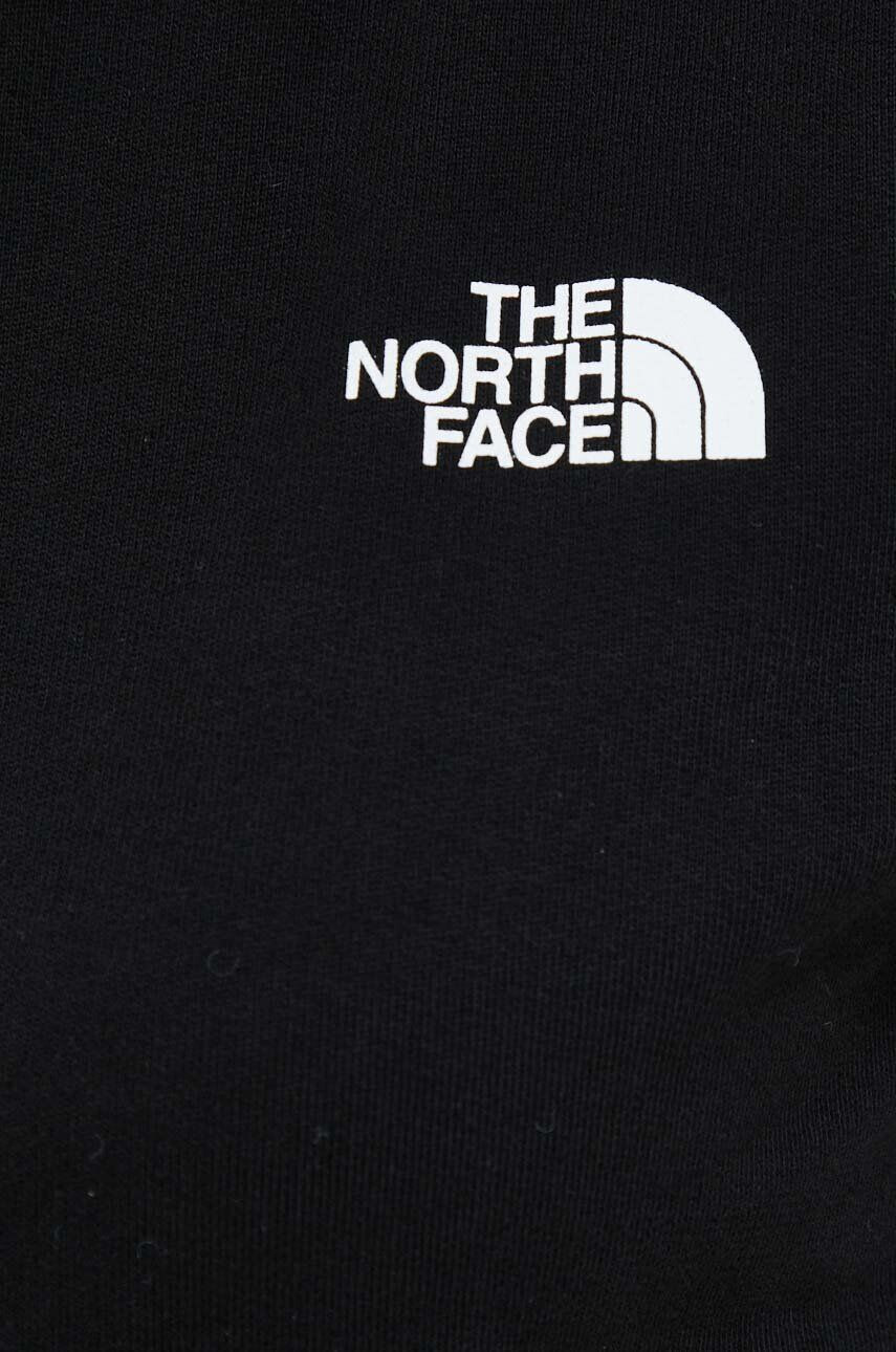 The North Face Bavlněná mikina dámská béžová barva s kapucí hladká - Pepit.cz