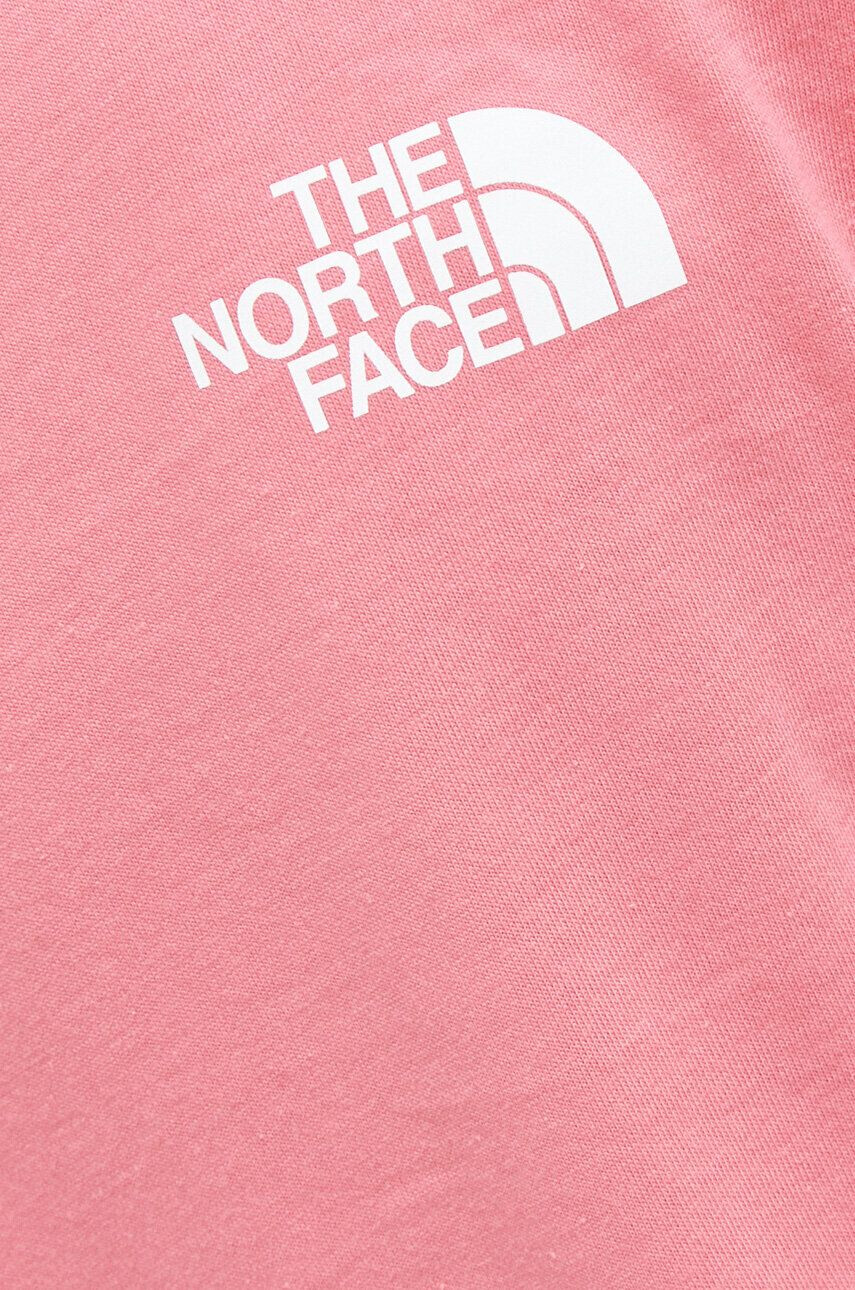 The North Face Bavlněné tričko bílá barva - Pepit.cz