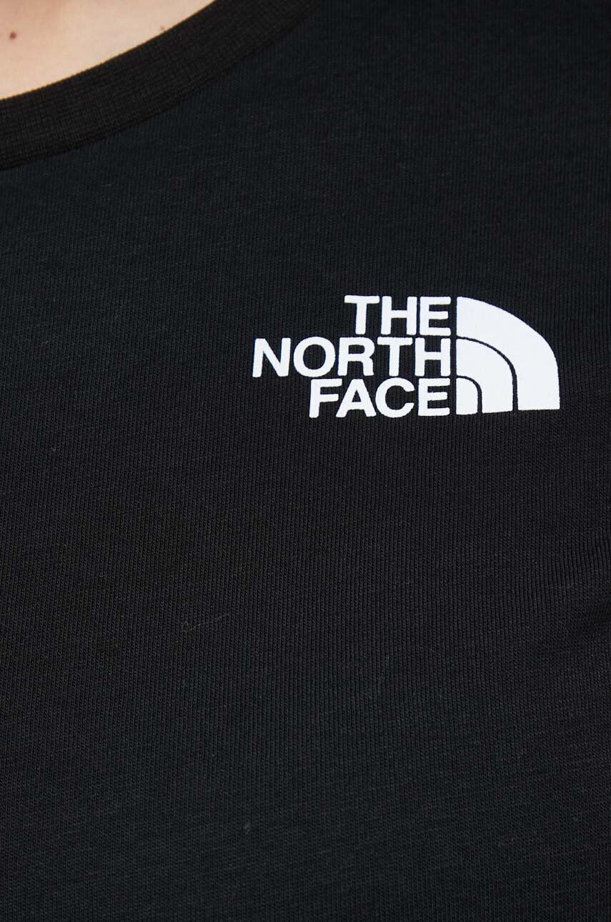 The North Face Bavlněné tričko černá barva NF0A4M5PJK31-JK31 - Pepit.cz