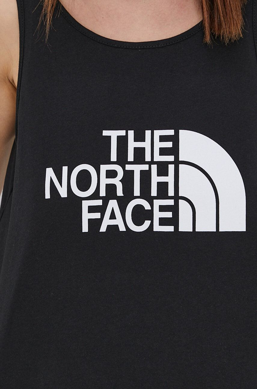 The North Face Bavlněný top černá barva NF0A4SYEJK31-JK31 - Pepit.cz