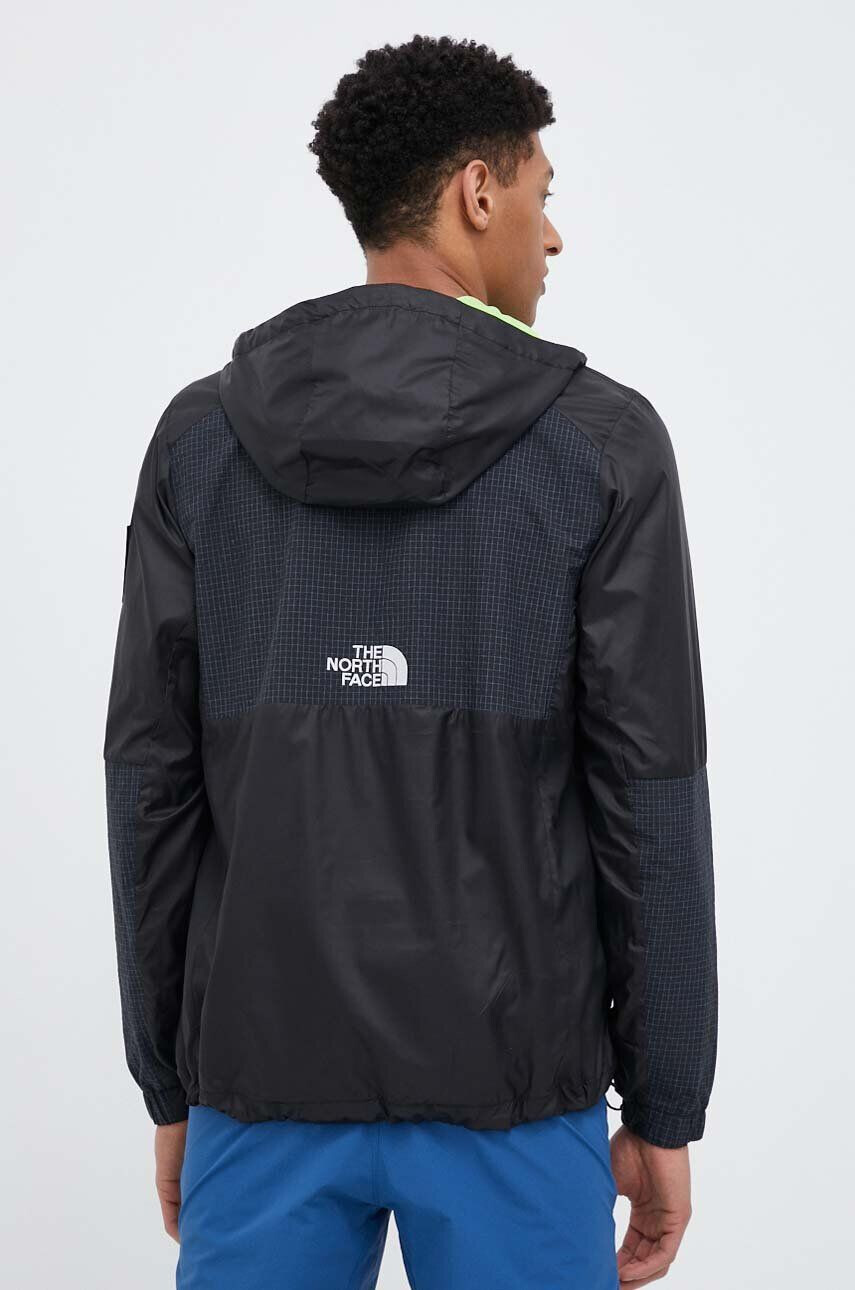 The North Face Bunda CONVIN ANORAK pánská černá barva přechodná oversize - Pepit.cz