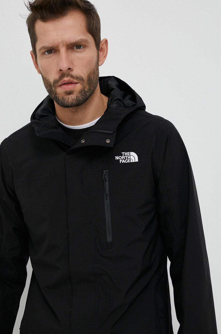 The North Face Bunda WATERPROOF PARKA pánská černá barva přechodná - Pepit.cz