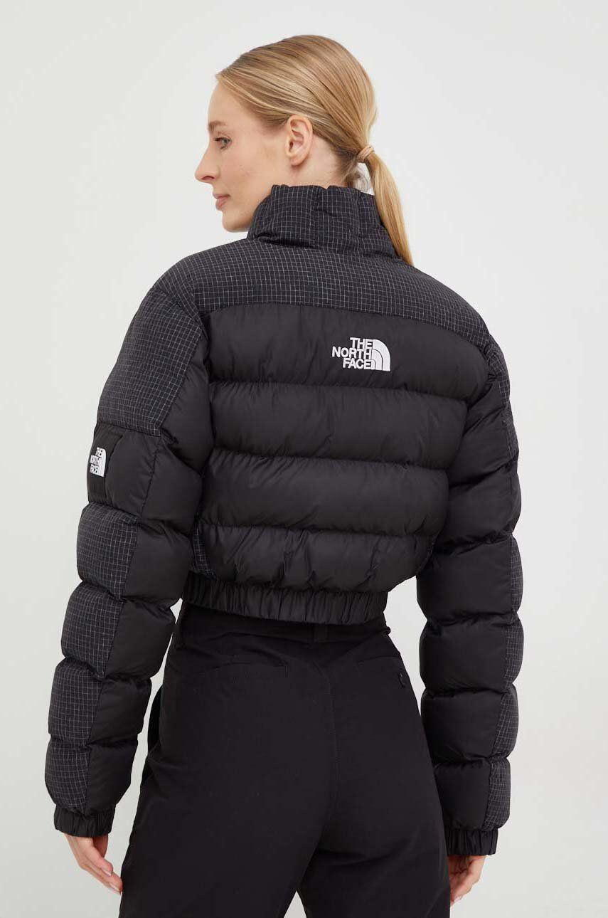 The North Face Bunda WOMEN’S RUSTA PUFFER dámská černá barva zimní - Pepit.cz