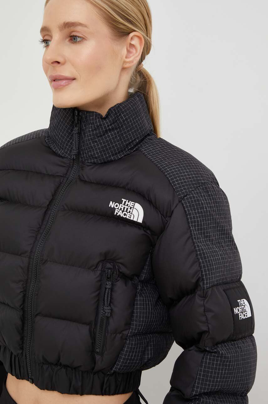 The North Face Bunda WOMEN’S RUSTA PUFFER dámská černá barva zimní - Pepit.cz