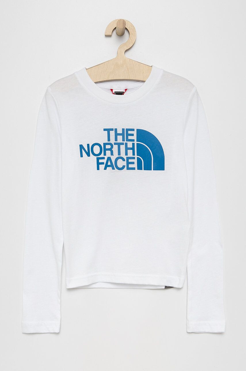 The North Face Dětská bavlněná košile s dlouhým rukávem - Pepit.cz