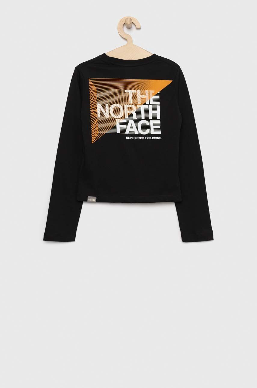 The North Face Dětská bavlněná košile s dlouhým rukávem - Pepit.cz