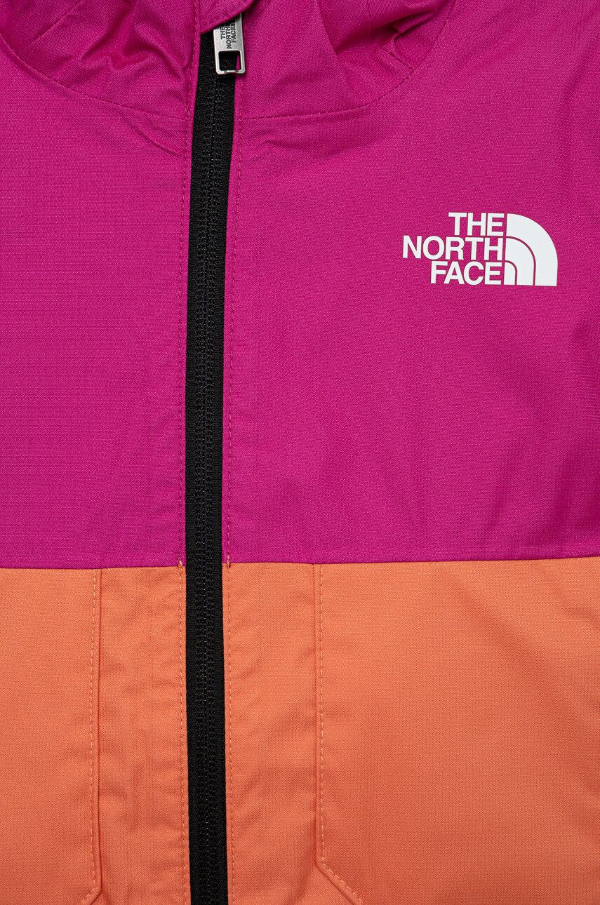 The North Face Dětská bunda růžová barva - Pepit.cz