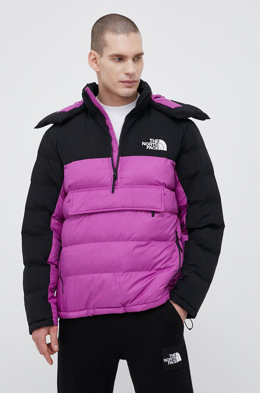 The North Face HMLYN SYNTH INS ANORAK fialová barva - Pepit.cz