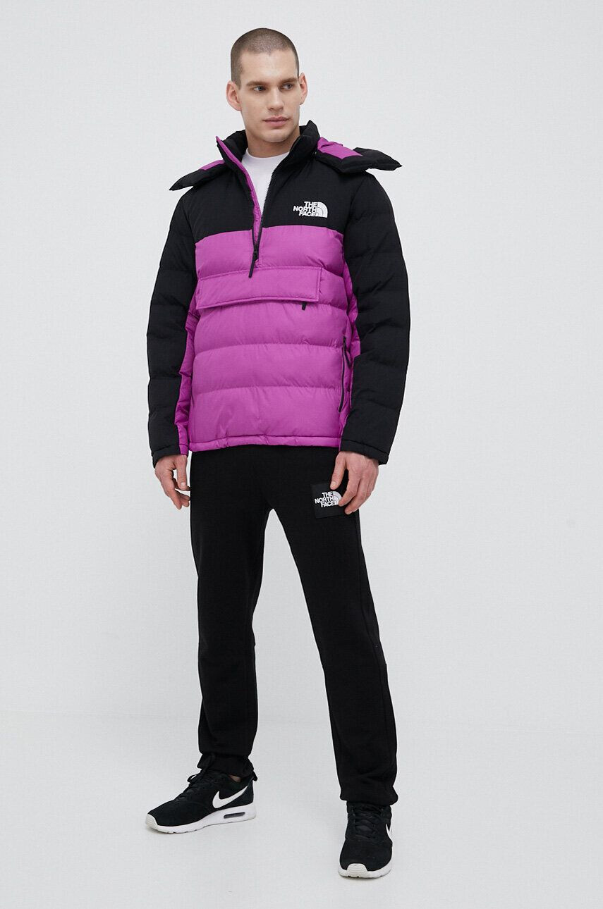 The North Face HMLYN SYNTH INS ANORAK fialová barva - Pepit.cz