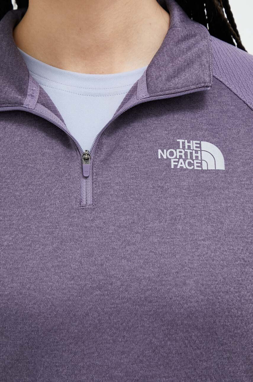 The North Face Joggingová mikina fialová barva - Pepit.cz