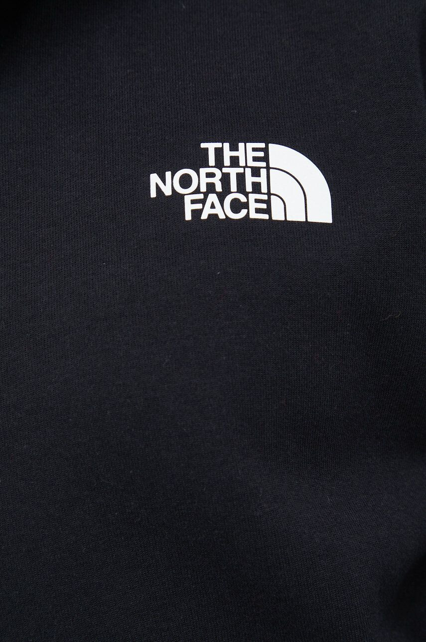 The North Face Mikina pánská černá barva hladká - Pepit.cz