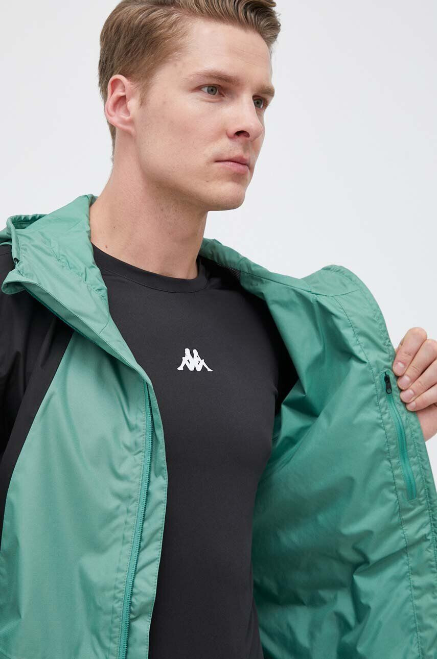 The North Face Nepromokavá bunda Farside pánská zelená barva přechodná - Pepit.cz