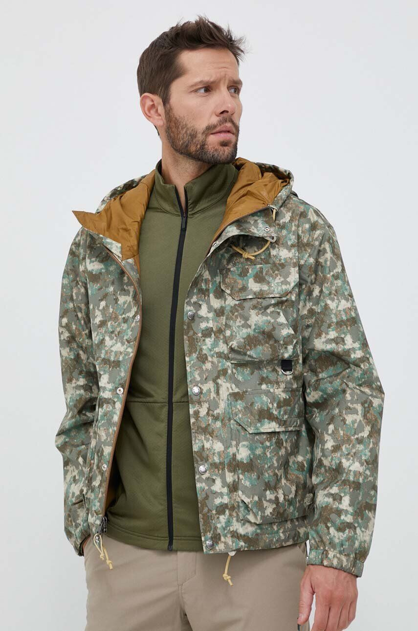 The North Face Nepromokavá bunda M66 Utility pánská zelená barva - Pepit.cz