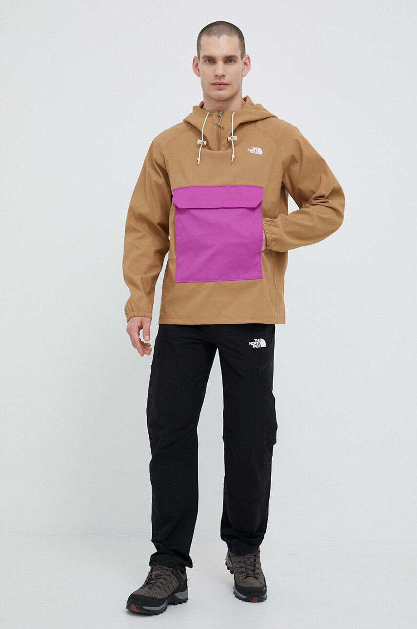 The North Face Outdoorová bunda Class hnědá barva - Pepit.cz